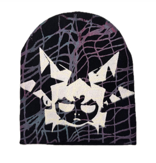 3THR BOY Skull Cap Pink & Green