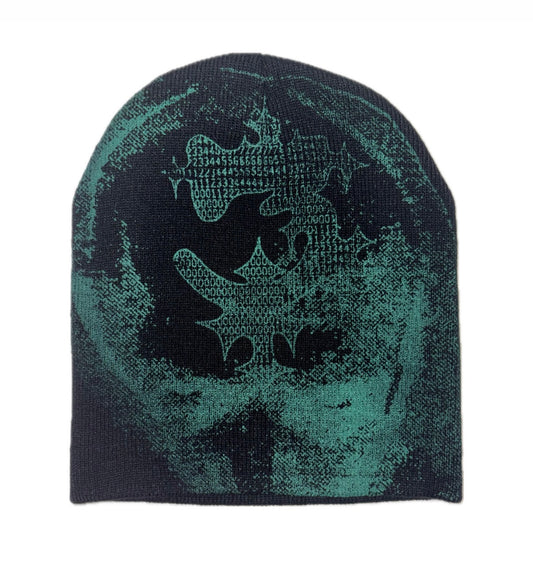 3THRYL PAIN  Skull Cap Green